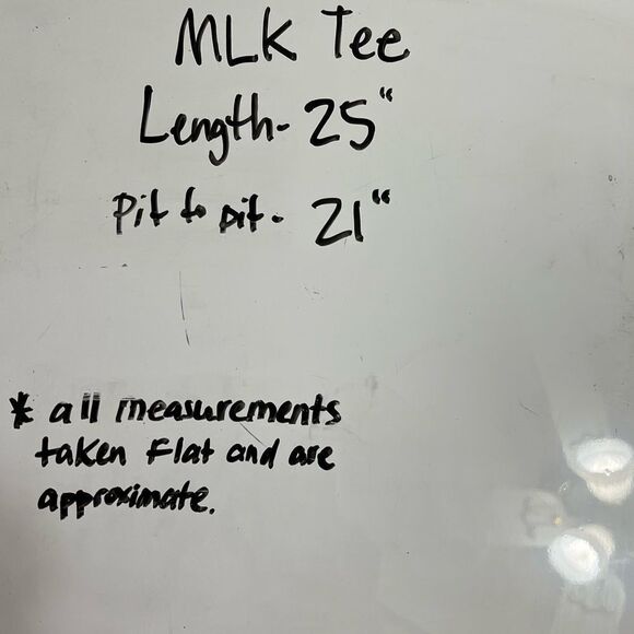 Vintage 1990 Martin Luther King "I Have A Dream" Tee Cotton Single Stitch XL - Picture 14 of 15